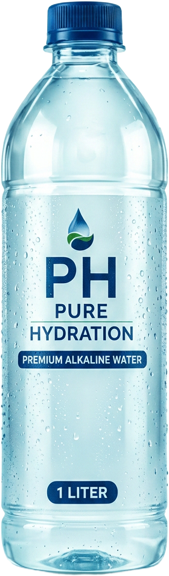PH Pure Hydration 1 Liter Water Bottle